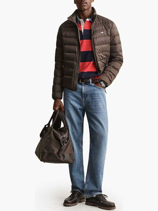 Winter Bomber Waterproof Brown Jacket