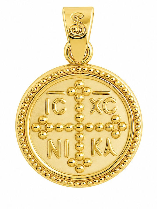 Senzio Belibasakis Charm Talisman Konstantin aus 9K Gold