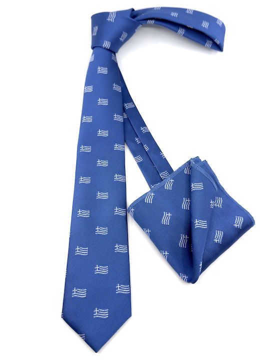 Legend Accessories Подредба Мъжка Вратовръзка в Син Цвят