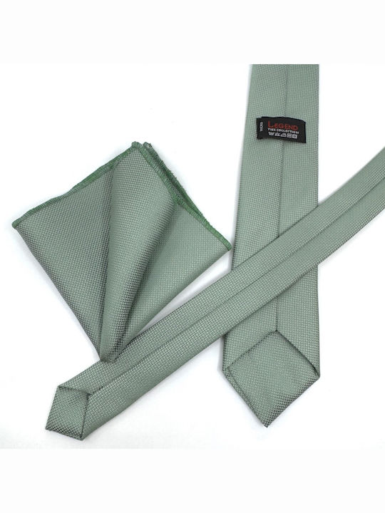 Legend Accessories Legend Set Cravate Bărbați În Culoare Verde