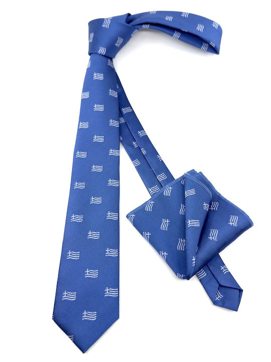 Legend Accessories Подредба Мъжка Вратовръзка в Син Цвят