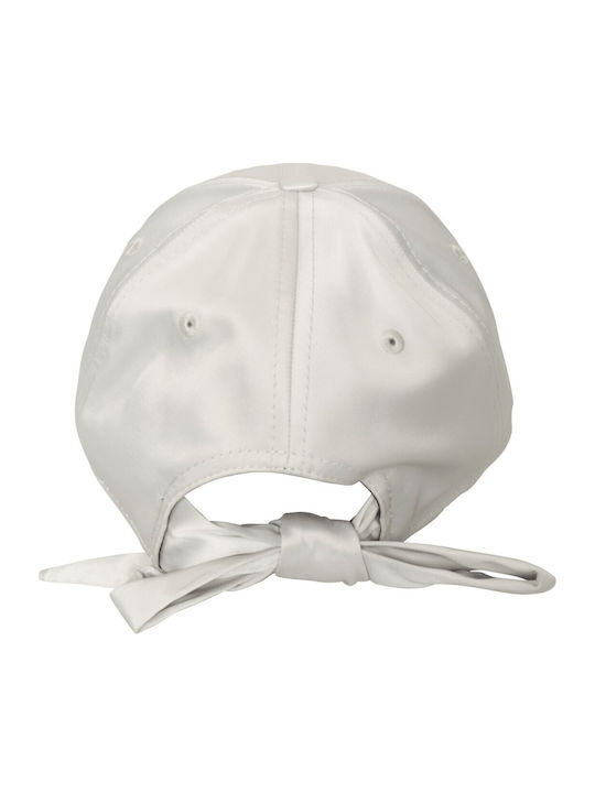 New Era New York Yankees Mlb Satin Bow Back Grey 9forty Adjustable Cap Women's Jockey Grey