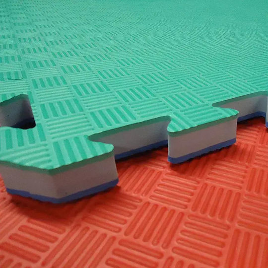 Olympus Sport 763716233.Enamege8os.Blue.Red Gym Puzzle Floor Double Sided Red/Blue 100x100x2.5cm 1pc