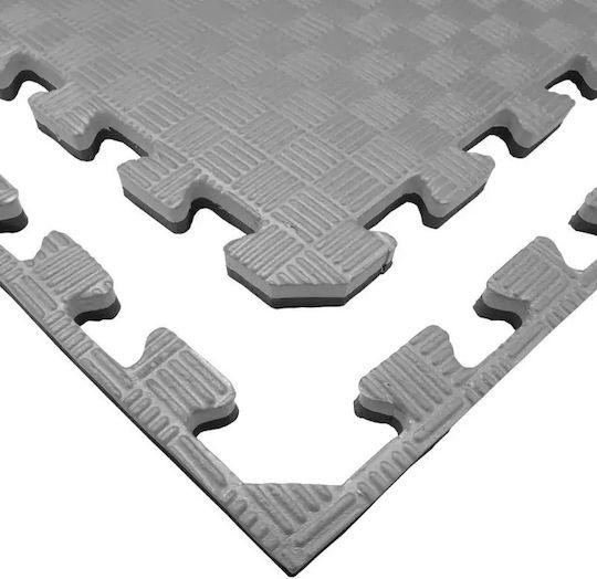Olympus Sport 606065.1.3cm.Blue Gym Puzzle Mat Double Sided Blue/Yellow 100x100x1.3cm 1pc