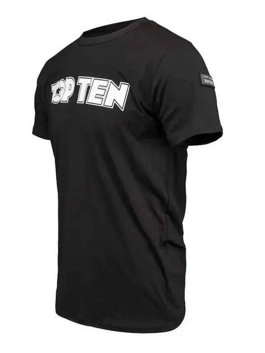 Top Ten Tricou Pentru Bărbați Mâneci Scurte 1926.XS Negru