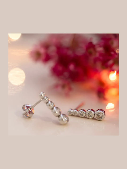 Set with Necklace Earrings Ring & Bracelet from 14K Gold with Stones