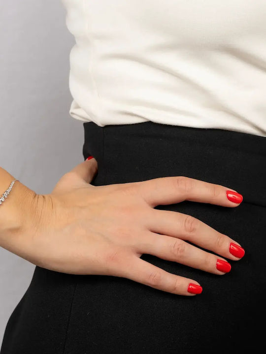 Set with Necklace Earrings Ring & Bracelet from 14K Gold with Stones