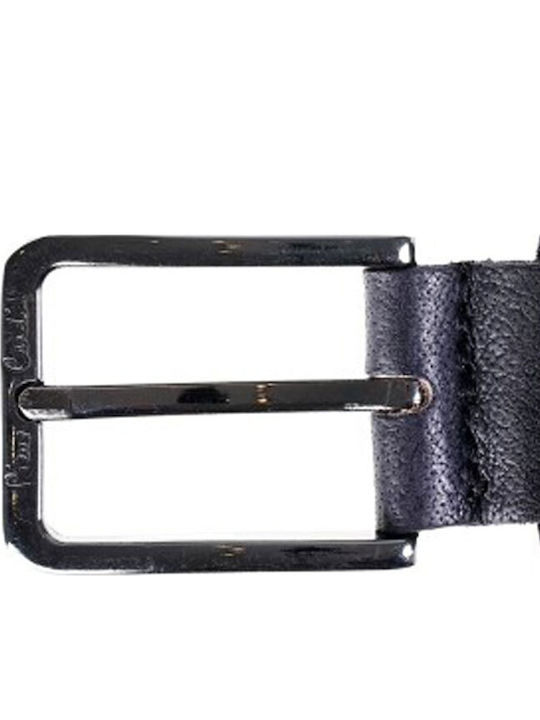 Herren Gürtel Leder Schwarz 5077-KAM02