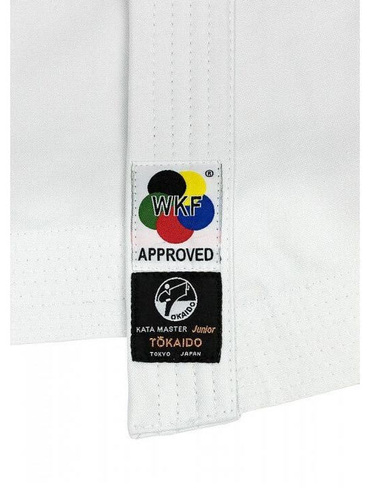 Tokaido Kata Master Junior Uniformă De Karate Pentru Copii Albă