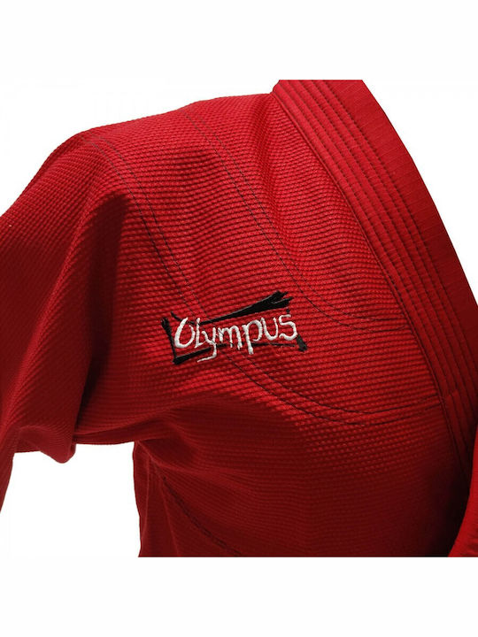 Olympus Sport Uniformă Masculină Brazilian Jiu Jitsu Roșie