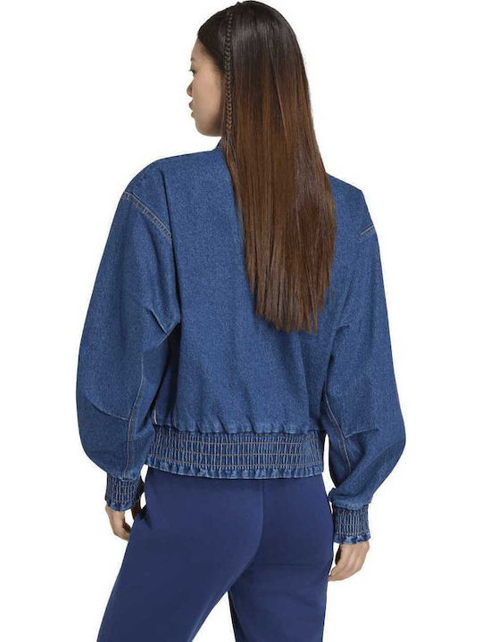 Γυναικεία Ζακέτα Φούτερ Denim