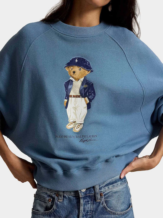 Damen Sweatshirt Hellblau