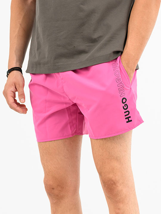 Hugo Costum De Baie Bărbați Pantaloni Scurți Roz Hugo Costum De Baie Bărbați Pantaloni Scurți Roz