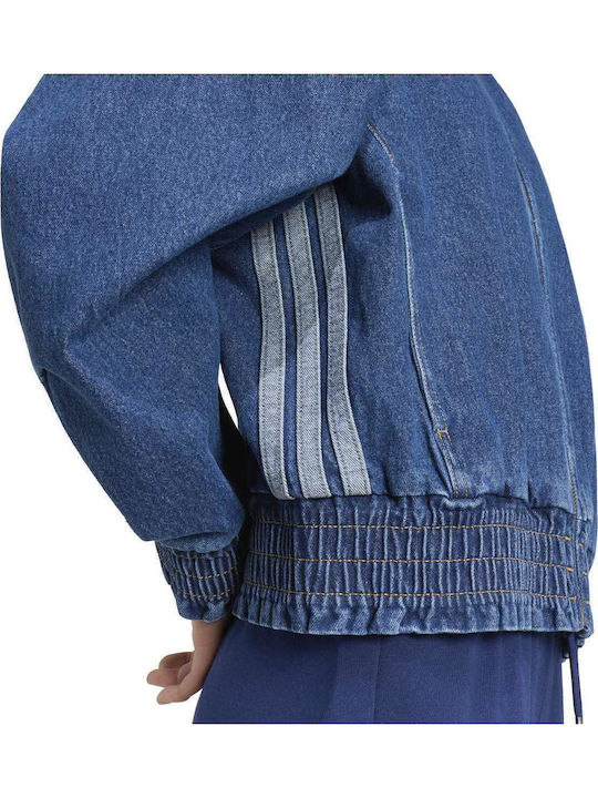 Γυναικεία Ζακέτα Φούτερ Denim