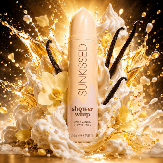 Sunkissed Cleansing Foam with Glycerin & Vanilla Scent 250ml