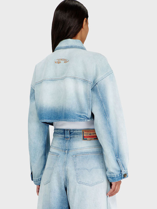 Short Women's Jean Jacket Denim