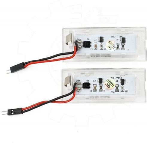 SKV Светлини За Регистрационната Табела LED BMW X3 / X5