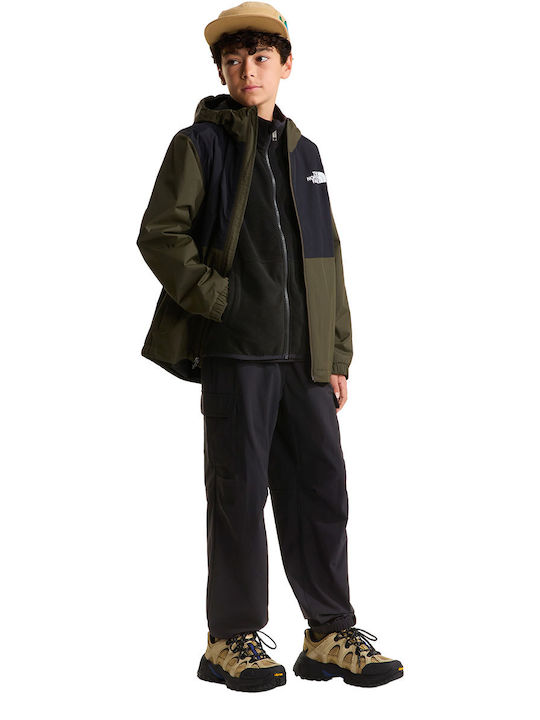 Kids Fleece Cardigan Teen Glacier Full Zip In Glacier