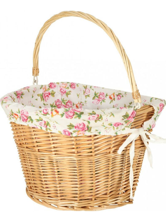 ikonka Bicycle Basket Pink