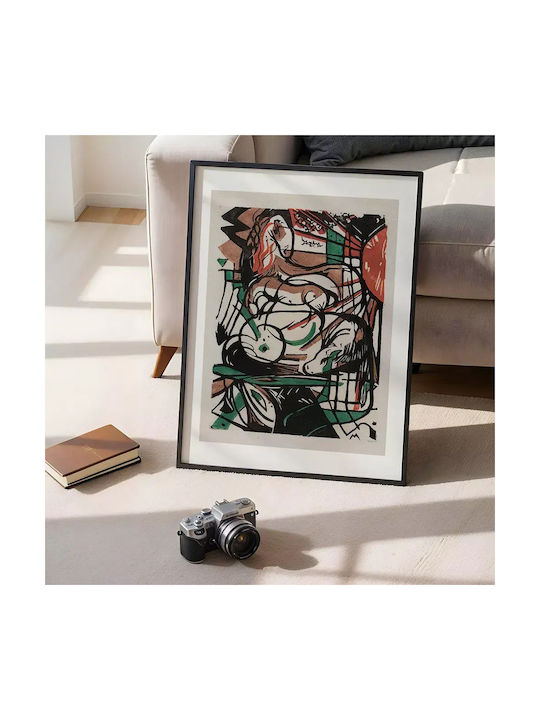 Poster Franz Marc Birth Horses Art126 40cm X 50cm-56061pd156681