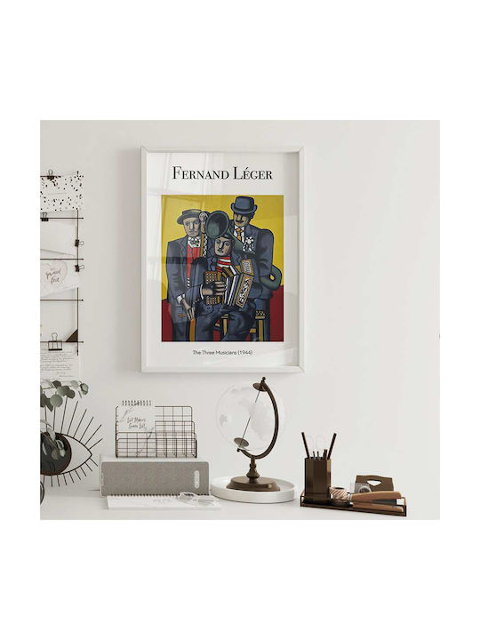 Poster Fernand Leger Three Musicians Art131 40cm X 50cm-56076pd156677