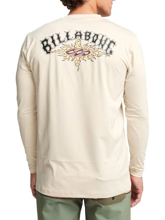 Billabong UPF 50+ Αντηλιακή Μπλούζα Μπεζ Billabong UPF 50+ Αντηλιακή Μπλούζα Μπεζ