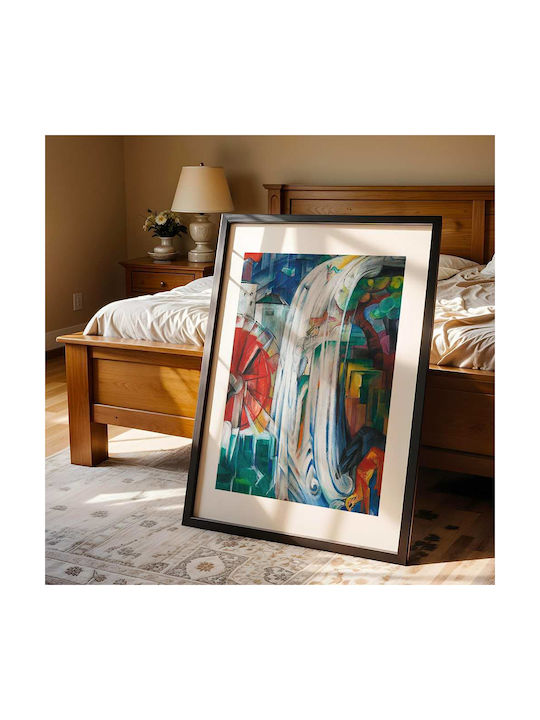 Poster Franz Marc Bewitched Mill Art127 40cm X 50cm-56073pd156680