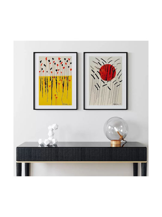 Poster Calder Drops Art120 40cm X 50cm-56077pd156674