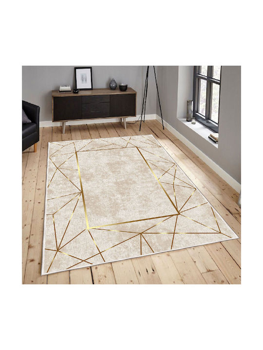 Conceptum Hypnose Χαλί Ορθογώνιο Beige-Gold 160x230cm
