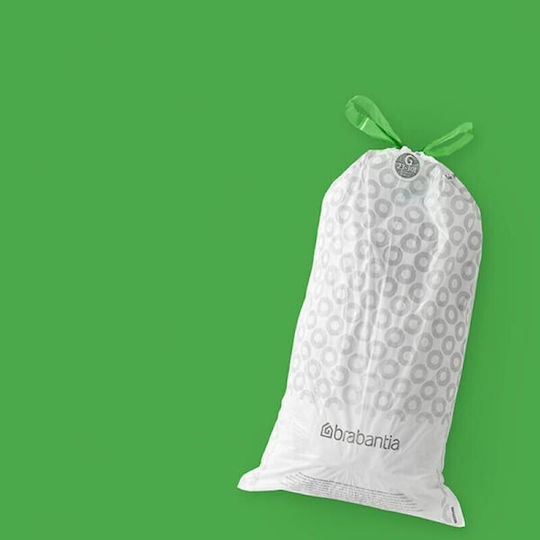 Brabantia Reinforced Trash Bags 20 Pieces White