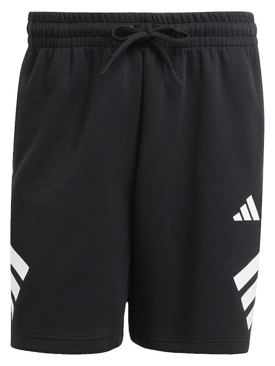 Future Icons 3-stripes Αθλητική Ανδρική Βερμούδα Μαύρη