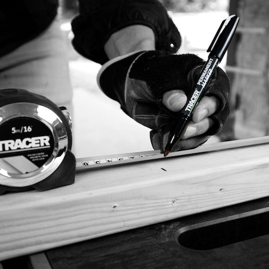 Tracer Permanent Marker Black