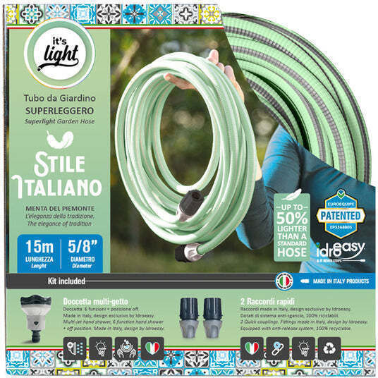 Idroeasy Маркуч за поливане 5/8" 15m