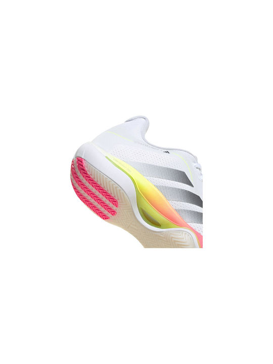 Crazyflight Men's Sport Shoes Volleyball White / Metallic Grey