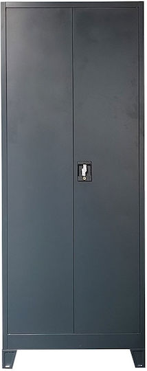 Δίφυλλη Ντουλάπα Ugren Μεταλλική 70x40x190εκ.