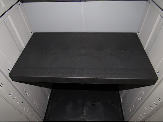 Double-Leaf Cabinet JLine 268 Plastic with 3 Shelves 268 68x37.5x163.5 cm