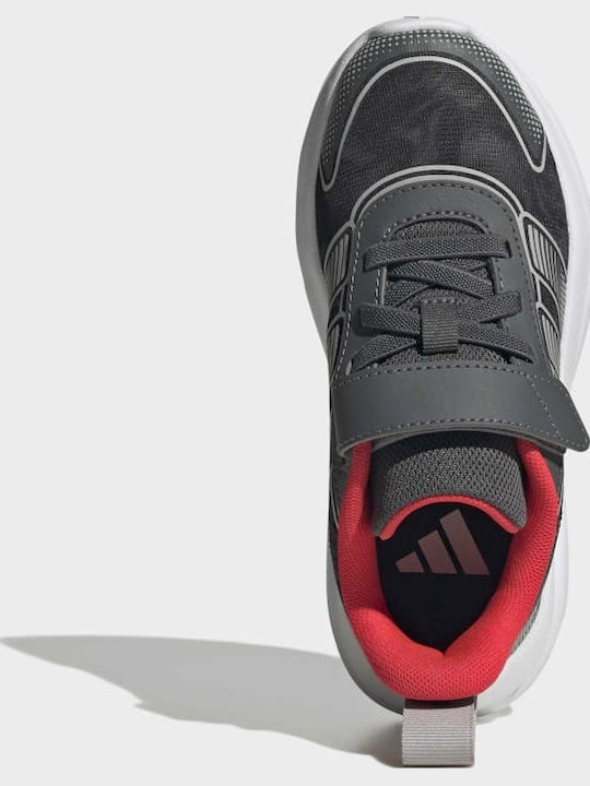 Tensaur Run 4.0 Kinder Sportschuhe Laufen mit Bügel- und Schleifenverschluss Graue