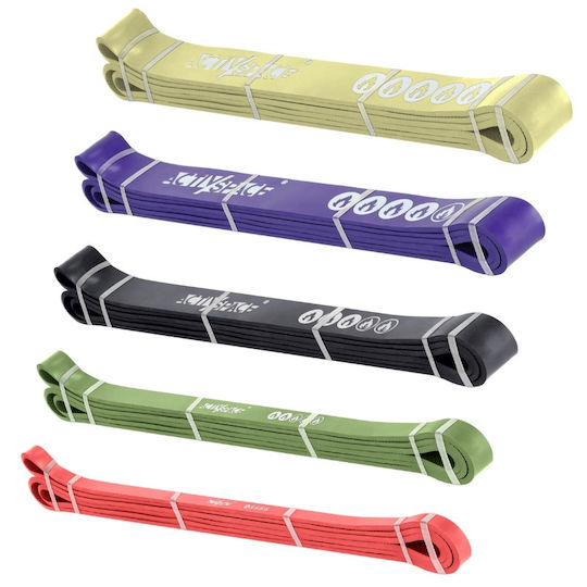 Activ Space Loop Bands Σετ 5τμχ Κόκκινα
