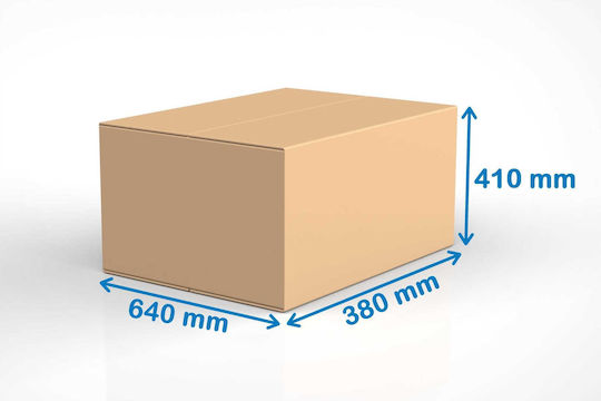Cutii De Ambalaj Pliabile 640x380x410mm 3w B 420g/m2 10 Buc