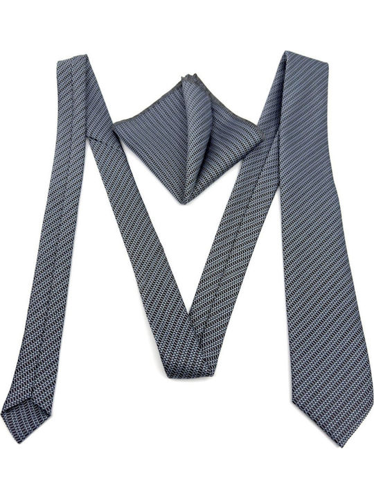 Legend Accessories Legend Set Cravate Bărbați Tipărit Negru / Albastru