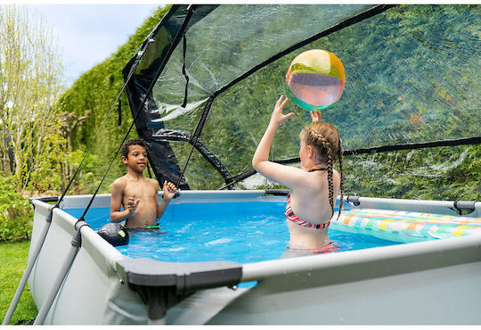 Exit Toys Pool Awning with Length 200cm Black