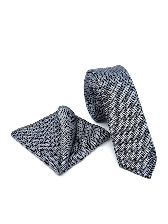 Legend Accessories Legend Set Cravate Bărbați Tipărit Negru / Albastru