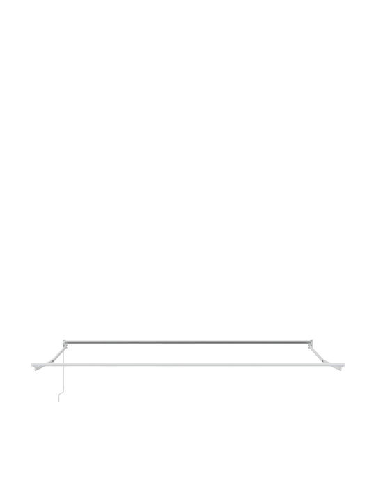 vidaXL Τέντα Βεράντας Καφέ 4x2m