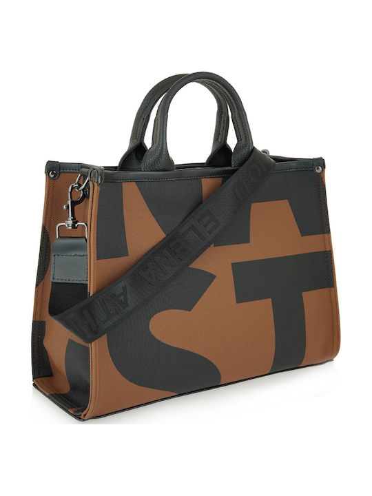 Crosstote Large Women's Handbag Tabac Brown