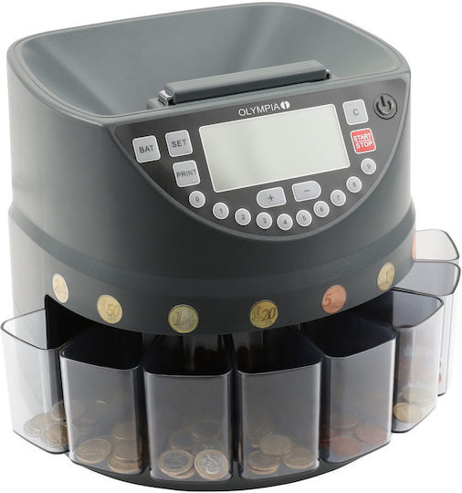 Olympia Cc 300 – Coin Counter Lcd Display & Batch Function