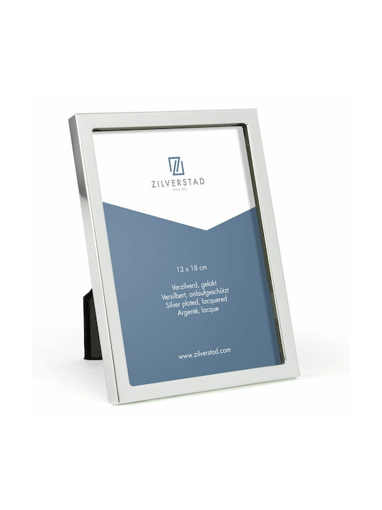Zilverstad Metallic Photo Frame with Silver Frame