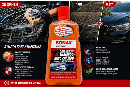 Sonax Concentrat Șampon Auto Neutru 2L