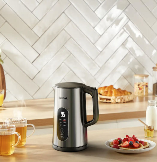 Tefal Βραστήρας 1.7lt 1500W Καφέ