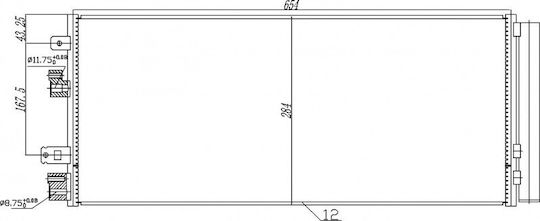 Hart Auto-Kühlschrank Opel Corsa E 2014 13378220