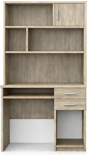 14 Regal Wandhalterung Oak 100x30x100cm